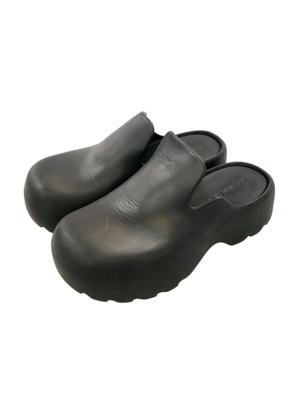 Bottega Veneta Rubber Flash Sandals Thick Sole